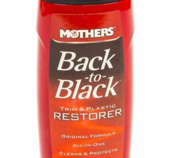 Mothers 06112 Back-to-Black Trim & Plastic Restorer, 12 fl. oz.