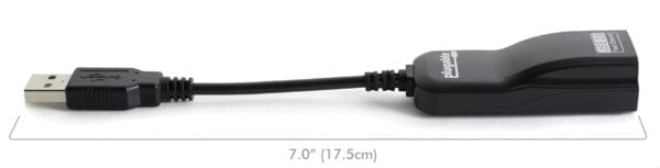 Plugable USB 2.0 to Ethernet Fast 10/100 LAN Wired Network Adapter - Driverless and Compat - Image 3