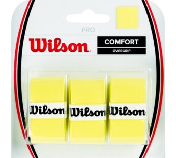 WILSON Pro Overgrip Comfort – 3 Pack (Yellow)