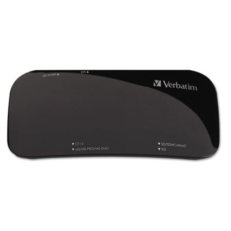 Verbatim Universal Card Reader, USB 2.0 - Black - Image 2