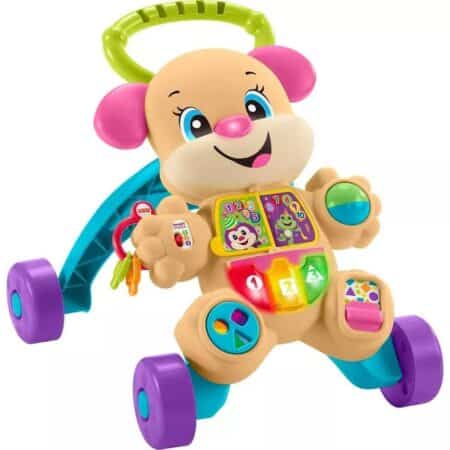 Fisher-Price Baby Toy Laugh & Learn Smart Stages Learn with Sis Walker with Music Lights &