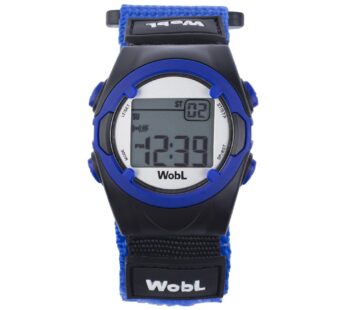 WobL Vibrating 8-Alarm & Repeating Countdown Timer Watch for Kids & Adults, Medication/Spo