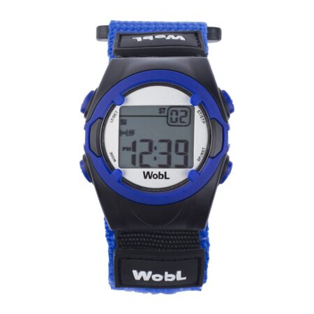 WobL Vibrating 8-Alarm & Repeating Countdown Timer Watch for Kids & Adults, Medication/Spo