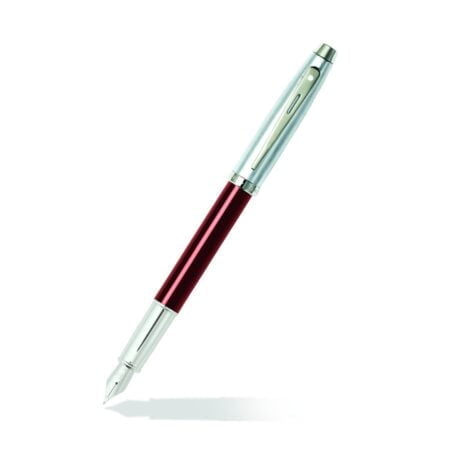 Sheaffer 100 Red Fountain Pen 9307-0