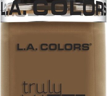 L.A. COLORS Truly MATTE Long Wearing High Pigment Foundation CLM363 Cappuccino, 1.35 Fl Oz