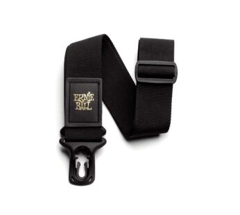 Ernie Ball PolyLock Guitar Strap, Black (P04056)