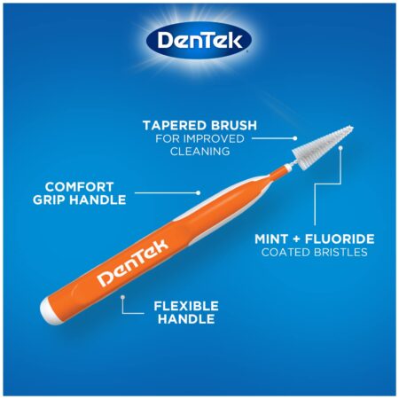 DenTek Easy Brush Interdental Cleaners, Mint, 16 Count - Image 2