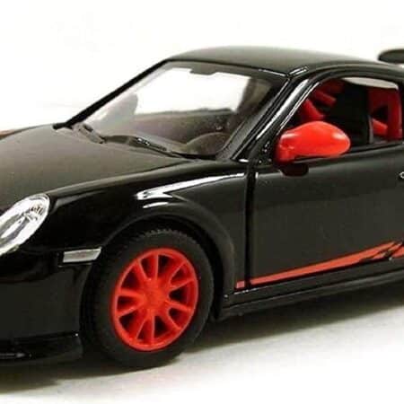 KiNSMART Porsche 911 GT3 RS 1:36 Scale 5inch Die Cast Model Toy Sports Car - Black - Image 2