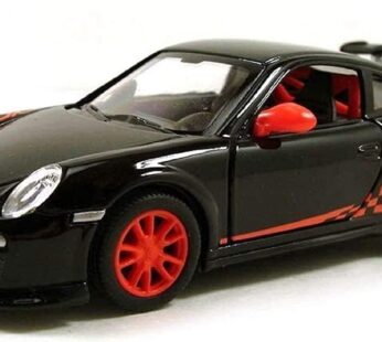 KiNSMART Porsche 911 GT3 RS 1:36 Scale 5inch Die Cast Model Toy Sports Car – Black