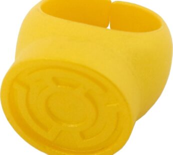 DC Comics Green Lantern Blackest Night Yellow Sinestro Corps Ring