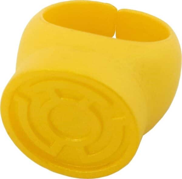 DC Comics Green Lantern Blackest Night Yellow Sinestro Corps Ring