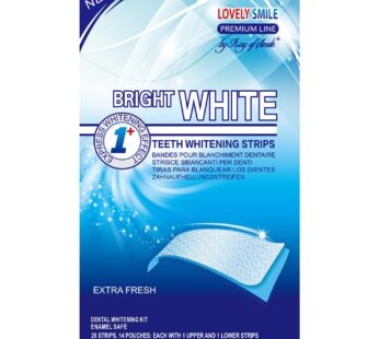 Lovely Smile Premium Line Teeth Whitening Strips – Enamel Safe – White Teeth in 1 Hour – N