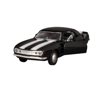 1967 Chevrolet Camaro Z-28 Collectible Car Toy (Black with White Stripes)