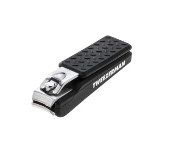 Tweezerman Precision Grip Fingernail Clipper, Black