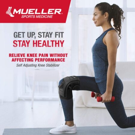 MUELLER Sports Medicine Self Adjusting Adult Knee Support Braces for Knee Pain with Side S - Image 7