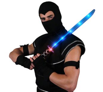 Deluxe Ninja LED Light up Sword with Motion Activated Clanging Sounds
