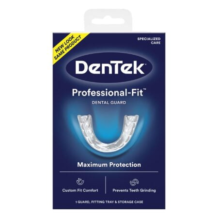 DenTek Mouth Guard for Nighttime Teeth Grinding, Professional-Fit Dental Guard, 1 Count - Image 2