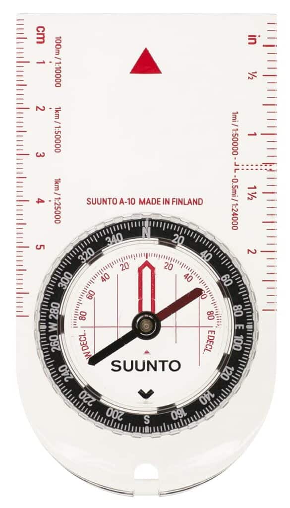 SUUNTO A-10 Compass: Compact, simple to use recreational hiking compass, Hiking, Boy Scout