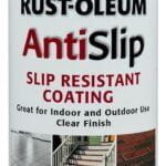 Rust-Oleum 271455 Stops Rust Anti-Slip Spray, 12 oz, Matte finish, Clear