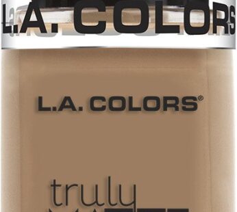 L.A. COLORS Truly Matte Foundation, Cool Beige, 1.35 Fl. Oz.