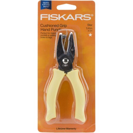 Fiskars Hand Punch - Star, .25"