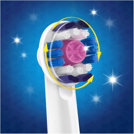 Oral-B Genuine 3D White Replacement Toothbrush Heads, Refills for Electric Toothbrush, Pol - Image 2