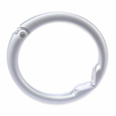 Clipa Bag Hanger   Matte Silver - The Ring That Opens Into a Hook and Hangs in Just 1/2" o - Image 2