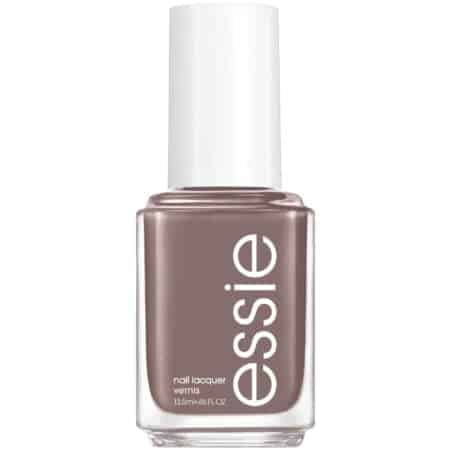 essie Salon-Quality Nail Polish, Vegan, Gray, Chinchilly, 0.46 fl oz - Image 2