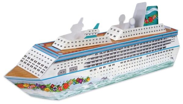 Beistle 3-D Cruise Ship Centerpiece