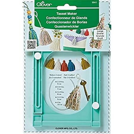 CLOVER 9941 Tassel Maker (Large) , Green - Image 2