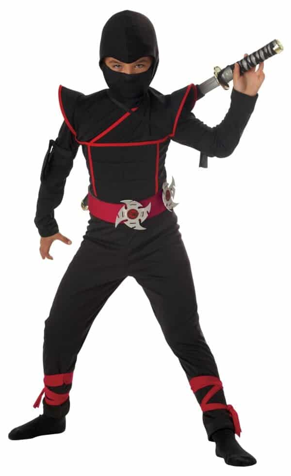 Kids Stealth Ninja Costume Small (6-8)