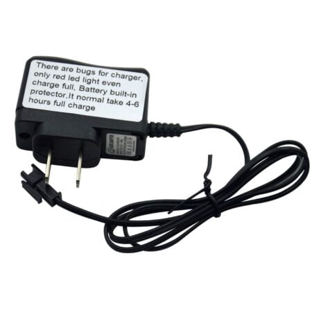 Blomiky 4.8V Charger Power Adapter SM2P Plug Connector for Off-Road Rock Through C181 C182