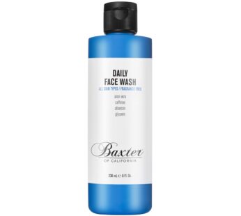 Baxter of California Daily Face Wash for Men | All Skin Types | Sulfate-Free | Fragrance F