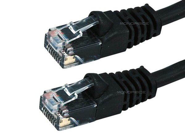 Monoprice 102288 Cat6 Ethernet Patch Cable - Network Internet Cord - RJ45, Stranded, 550Mh - Image 2