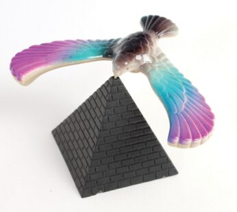 Amazing Balancing Bird with Triangle Stand – C&H Solutions (Color May Vary)