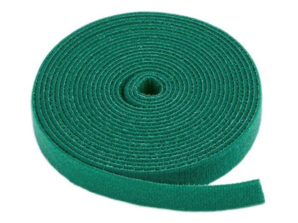 Hook & Loop Fastening Tape, 3/4-inch Wide, 5 Yards/Roll - Green