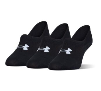 Under Armour Women’s Breathe Lite Ultra Low Socks, Multipairs, Black (3-Pairs), Medium