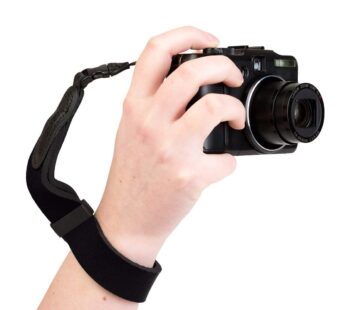 OP/TECH USA Mirrorless Neoprene Camera Wrist Strap (Black) Large