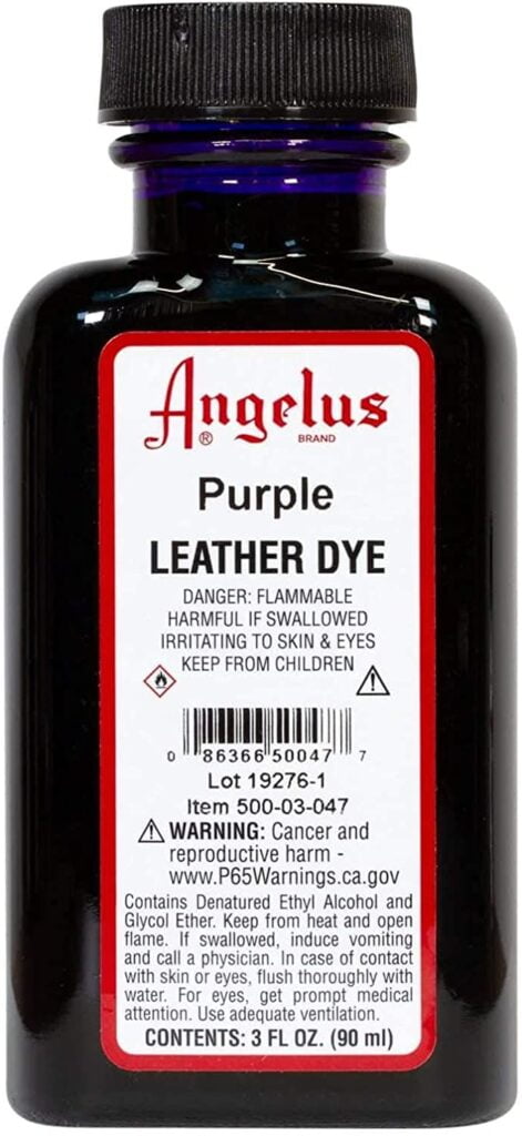 Angelus Leather Dye- Flexible Leather Dye for Shoes, Boots, Bags, Crafts, Furniture, & Mor