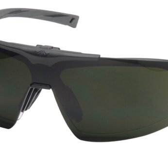 Pyramex Onix Plus Safety Eyewear, Clear Anti-Fog Lens 5.0 Ir Filter Flip Lens With Black F