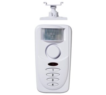 SABRE Wireless Motion Sensor Home Security Burglar Alarm with LOUD 120 dB Siren and 120 De