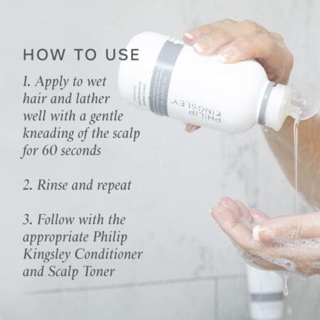 PHILIP KINGSLEY No Scent No color Shampoo for Sensitive Delicate Scalps Daily Use Gentle C - Image 2
