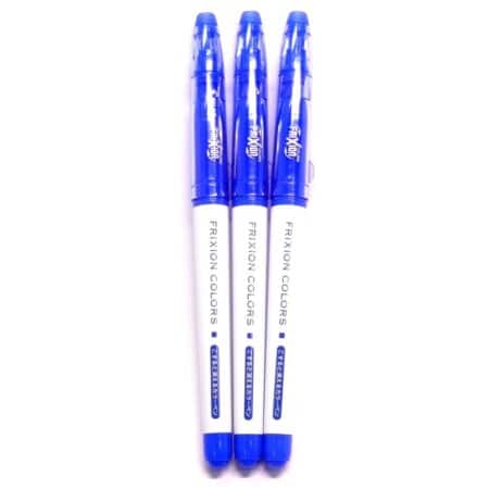 PILOT FriXion Colors Erasable Marker Blue, 3 pens per Pack (Japan import) [Komainu-Dou Ori