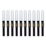 Lanxivi Jinhao Metal Fountain Pen Ink Converter, Pack of 10, Fit for Jinhao,Baoer, Fuliwen - Image 2
