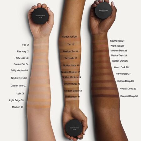 bareMinerals Original Matte Loose Mineral Foundation SPF 15, Powder Foundation Makeup, Buildable Coverage, Reduces Shine, Talc Free Foundation, Vegan - Image 6