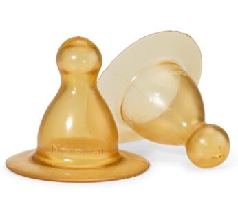 Natursutten Replacement Fast-Flow Bottle Nipples for Glass Baby Bottles – Eco-Friendly, BP