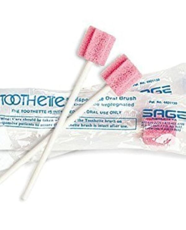 Sage 5601 Toothettes Disposible Toothbrushes 20-Pack