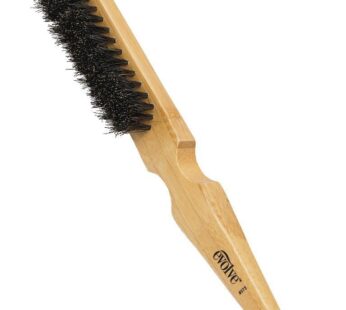 Evolve Perfect Edge Brush, BLACK,BROWN, 1 Count (Pack of 1)