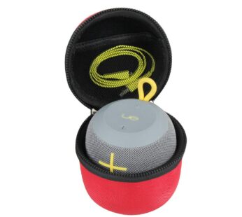 Hermitshell Hard EVA Travel Fireball Red Case Fits Ultimate Ears WONDERBOOM Portable Bluet