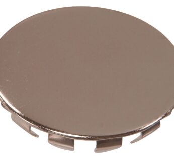 The Hillman Group 58148 Nickel-Plated Hole Plugs (1″ Diameter) (8 Count)